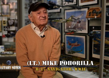 Lt. Mike Pohorilla, B-17 Navigator, WWII