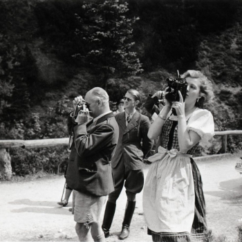 Eva Braun With Camera